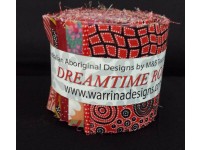 Dreamtime Aboriginal Jelly Roll - Red Colour Theme